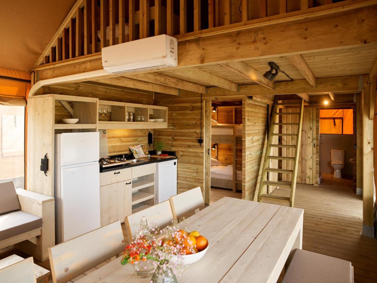 Luxury tent Dutchen Erfgoedpark De Hoop Glamping