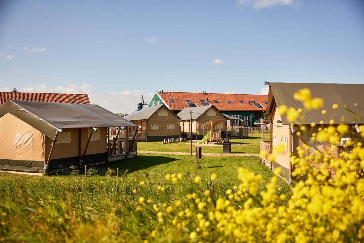 Dutchen Erfgoedpark De Hoop Glamping Luxury tent Uitgeest